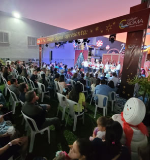 Apresentação do Natal Iluminado