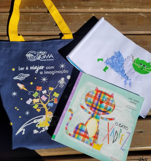 Kit da Sacola Viajante com livros